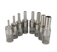 Yangshe Lot de 3 filtres à ardillon en acier inoxydable de 6 à 20 mm pour arrosage de jardin, lavage de voiture, aquarium (10 mm)