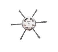 Yangshe Lot de 3 têtes de débroussailleuse universelles en fil d'acier - Accessoire robuste pour tondeuse à gazon pour enlever la mousse, la rouille et le décapage, compatible avec les tondeuses à