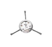 Yangshe Lot de 3 têtes de débroussailleuse universelles en fil d'acier - Fixation robuste pour tondeuse à gazon - Pour enlever la mousse, la rouille et l'élimination de la mousse, de la rouille et du