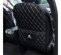 YANGSKT1 2 Pièces Protection Siège Voiture Enfant pour Citroen C4 Grand Picasso 2015 to 2022, Housses de Protection de Dossier de Voiture Organiseur de siège Auto