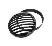YANGTINGTING Phare Protecteur Maille Grille Phare Ronde En ABS Noire Pour Sportster XL 883 Iron 1200 (à Partir 2004) Et Custom XL (accessoires Moto) 5 3/4" 7"