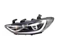YANGTINGTING Phares De Voiture Pour Hyundai Pour Elantra 2016 2017 2018 Ensemble Phare Voiture Feux De Jour Assemblage Complet Projecteur Principal(NO LED-Left)