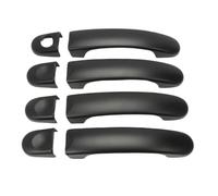 YANGTINGTING Poignée De Porte De Voiture Pour VW Pour Transport Pour T5 Pour T6 Pour Caddy Pour Van 8 PCS Noir Poignée De Porte Couvre