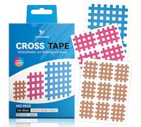 YANGTSUNG Cross Tape, 154 pieces, Waterproof Crosstape d'acupuncture, Strong Adhesive Acupuncture Tape Pansement à Grille, Acupuncture patches Trigger Pain Point