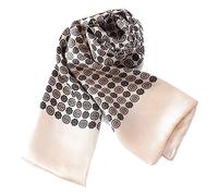 YangtzeStore - Écharpe longue en soie satin charmeuse pour hommes, 63"x10"