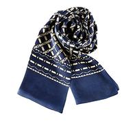 YangtzeStore Longue écharpe en satin de soie charmeuse pour homme