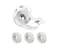 YANGWEN 4 Rouleaux de Ruban Adhésif Double Face pour Le Corps - Bandes Transparentes pour Tenue de Vêtements, Lingerie et Décolleté Profond - Adhésif Peau Invisible (Soutien-Gorge, Chemise, Robes)