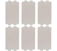 YANGWEN Plaque Mica Micro Ondes,6 pièces Mica Micro Ondes Micro-Ondes de Feuille Remplacement des Accessoires de réparation pour la Cuisine Micro-Ondes (117 x 65 mm)