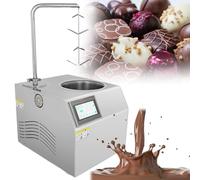 YANGYMM 7 L TempéReuse à Chocolat, 1000 W Acier Inoxydable TempéReuse Chocolat Professionnelle Chauffe Chocolat, Fondoir à Chocolat Automatique avec ContrôLe PréCis de la TempéRature