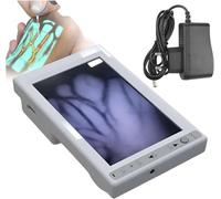 YANGYMM DéTecteur de Veines Portable, éCran LED de 5,5 Pouces, Ultra-LéGer (240 G) et Support, Utilisable Seul, en Cas d'urgence, Vaisseau Sanguin Interne sous-Cutané Haute PerméAbilité de 12 Mm