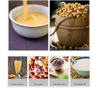 YANGYMM Machine à Lait de Soja Automatique Commerciale, Broyeur à Pulpe de Grande Capacité, avec ArrêT d'urgence et Interrupteur éTanche, IdéAle pour Les Restaurants,105