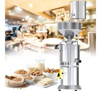 YANGYMM Machine à Lait de Soja Commerciale, Machine à Pouding au Tofu EntièRement Automatique, Machine Lait Soja éLectrique en Acier Inoxydable, avec ArrêT d'urgence et Interrupteur éTanche,105-2