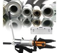 YANGYMM Pince de Sauvetage Hydraulique, Extenseur Rotatif Portable à 360°, Force Cisaillement de 18 T, Force D'éCartement de 5,5 T, pour Les Pompiers Secours en Cas D'Accident Route,aluminumbox