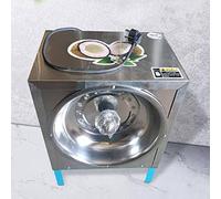 YANGYMM RâPe à Noix de Coco Commerciale éLectrique 300W, DéChiqueteur Grattoir à Noix Coco, 50-60Pcs / Heure, Rabot à Noix de Coco pour Magasin de Transformation de Noix de Coco