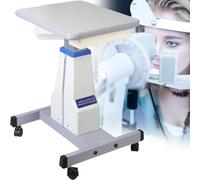 YANGYMM Table éLéVatrice MotoriséE pour Instruments D'OptoméTrie Optique, Table éLéVatrice Mobile éLectrique Professionnelle RéGlable et Facile à Soulever de 180 Mm, Capacité de Charge de 75 Kg,White