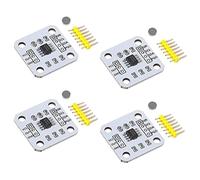 Yangyou Lot de 4 encodeurs magnétiques AS5600 - Capteur d'angle à induction magnétique - Haute précision - 12 bits