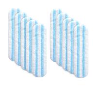 YANGYUQI Vileda H2PrO Lot de 10 serpillères de rechange, en microfibre, pour tous les sols durs, lavables en machine, éliminent la saleté tenace