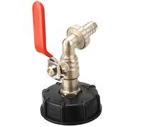 YANHAO Adaptateur de Réservoir de Vidange Adaptateur de réservoir S60X6 au Laiton Tap 1/2 Pouces de Remplacement Pièces de raccord de Remplacement pour connecteurs d'eau de Jardin à la Maison