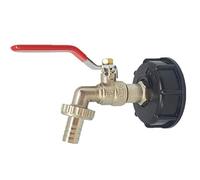 YANHAO Adaptateur de Réservoir de Vidange Fil de connecteur S60X6 avec Tuyau de 1/2 "Tuyau Fin au débit assemblé du réservoir assemblé Snap sur l'adaptateur de Jardin Eau de Carburant(1)