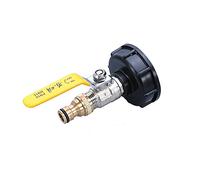 YANHAO Adaptateur de Réservoir de Vidange Robinet en Laiton Arrosé Jardin Robinet Robinet Buse Buse Connecteur Garden Gratuit Bénéfice(1 2 Brass)