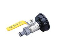 YANHAO Adaptateur de Réservoir de Vidange Robinet en Laiton Arrosé Jardin Robinet Robinet Buse Buse Connecteur Garden Gratuit Bénéfice(3 4 Plastic)