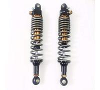 YANHAO Amortisseurs Moto,Amortisseurs ArrièRe Motocross 360mm 365mm 370mm 375mm 380mm 390mm 390mm 390mm 8mm Moto-décharge de Moto Remplacement des absorbeurs(375mm)
