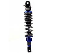 YANHAO Amortisseurs Moto,Amortisseurs ArrièRe Motocross Moto Universal 320mm Ajuster l'amortisseur d'air Ajusteur d'amortisseur Ajusteur d'amortisseur d'air utilisé pour Scooter(Blue 320mm Fork)