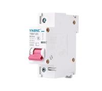 YANHAO Disjoncteur 10a,Contacteur 220v Disjoncteur CC 1P 2P 80A 100A 125A 150A 200A 250A 12V 24V 36V 48V 60V 72V 120V for cellules solaires et Batteries de Camping-Car(1P,125A)