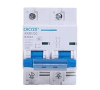 YANHAO Disjoncteur 10a,Contacteur 220v Disjoncteur CC 2 pôles 12-125 V 1 pôle, Protection Automatique Miniature for véhicule électrique, Protection de Batterie 80 A/100 A/125 A/200 A/250 A(1P,125A)