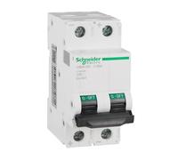 YANHAO Disjoncteur 10a,Contacteur 220v Disjoncteur Miniature CC à énergie Solaire Domestique C65N-DC 1P 2P A9 Type Rail 32A 40A 50A 63A(2P,25A)