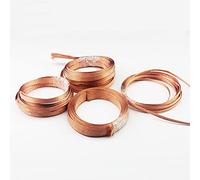 YANHAO Gaine Cable Souple Universel 10m 2/4 / 6/8 / 10mm cuivre Plat de cuivre de cuivre de cuivre de Cuisson Cuisson de câble Tubulaire Bricolage(Copper,10mm)