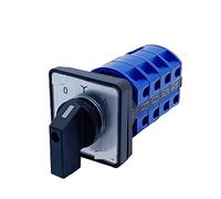 YANHAO LW26-25 M07/4 étoiles Triangle démarrage cuisinière électrique régulation et Commutation Deux Vitesses Quatre Sections 25A Transfert Interrupteur à Came Rotatif 1 pièces