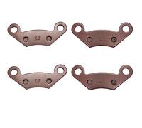 YANHAO Nouveau 2 Jeux/4 pièces for Linhai 550CC ATV Quad Plaquettes de Frein Avant M550L EFI 4x4 AR