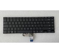 YANHAO Nouveau Anglais Britannique for ASUS ZenBook U4700 UM425 UX425 UX425EA UX425JA Clavier d'ordinateur Portable Gris sans rétroéclairage [Facile à Installer]