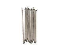YANHAO Rayons VéLo Acier Inoxydable, for Rayons de vélo en Acier Inoxydable argenté 36 pièces 14G J Bend avec écrous Plusieurs Longueurs(296mm)