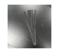 YANHAO Rayons VéLo Acier Inoxydable, Rayons de vélo à Triple butée J-Bend Straight Pull 14G Gauge 2.0 for VTT Vélo Route Acier Inoxydable Noir(Straightpull 32PCS)