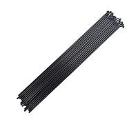 YANHAO Remplacement Rayons Roue VéLo, 36pcs Vélo de Montagne Acier 14G Portefeuille Noir Couleur Haute résistance Vélo 186/233 / 235mm Convient pour Roues de 20 Pouces / 24 Pouces(233.0mm Black)