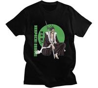 YANHOME Manga Kenpachi Zaraki T-Shirt Blmn Zeawech Anime Graphic Shirt L