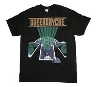 YANHOME Queensryche The Warning Heavy Power Metal Geoff Tate T-Shirt L