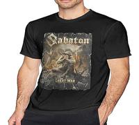 YANHOME Sabaton Mens Black Orden Tshirt 3XL