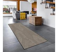 YANHONG Collection Tapis Carpet Tapis 50 x 210 cm Lavable, Antidérapant & Antistatique, Tapis Entree Long Tapis Patchwork avec Fond antidérapant pour évier, Cuisine, Couloir, Gris