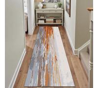 YANHONG Tapis Cuisine Devant Evier 80 x 150 cm Extra Long, Lavable et Doux, Antidérapant Tapis de Cuisine Ignifuge avec Envers en Antidérapant pour Salon, Le Hall, Buanderie, A