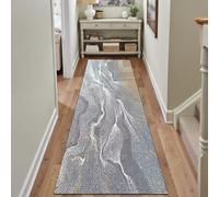 YANHONG Tapis Cuisine Devant Evier 90 x 100 cm Extra Long, Lavable et Doux, Antidérapant Tapis de Cuisine Ignifuge avec Envers en Antidérapant pour Salon, Le Hall, Buanderie, C