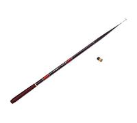 Yanhonin 2.7-7.2m Canne à Pêche Carpe, Canne à Peche Portative de Ultra-légère Télescopique en Fibre de Carbone (6.3m)