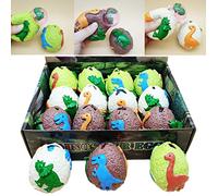 Yanhonin Jouet Anti Stress Enfant, Oeufs De Dinosaure Anti-Stress Ball, Squeeze Relief Vent Toy(1Pc)