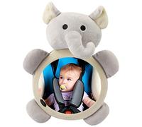 Yanhonin Miroir Voiture Bébé, Rétroviseur De Surveillance Bébé a Bord Voiture - Éléphant, Rétroviseur Intérieur Bébé Enfant