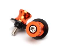 YaniJydQ Curseurs Bobine Bras Oscillant De Moto pour MT03 2015-2023 MT09 2013-2023 MT10 2016-2021 MT 03 09 10 Moto 6MM Boulon Bras Oscillant Bobine Curseur Support Vis(Orange,MT-09)