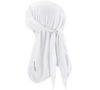 YANIKY Bandana pour homme - Respirant - Durag pour le visage - Protection de la tête et du cou - Bandana Casquette multifonction 3 en 1 - Foulard élastiqu de sport, Blanc