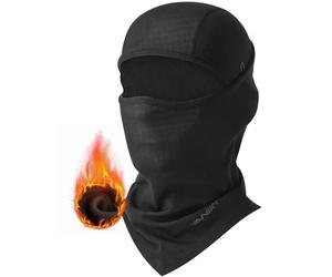 YANIKY Cagoule Automne Hiver Balaclava Masque de Ski pour Hommes et Femmes, Masque de Visage Respirant et Chaleureux Coupe-Vent pour Cyclisme, Ski, Moto, Sports de Plein Air, taille unique