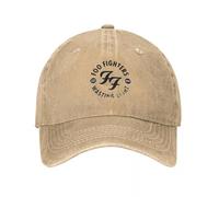 YANIUIE Gu9 Foo Fighter Fighters,Grand Foo Fighter Fighters Casquettes de Baseball Denim Tissu Chapeaux Casquette De Baseball Casquette Réglable Casquette Casquette Cowboy Cadeaux en Plein Air
